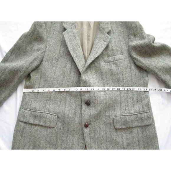 Vtg Men Bill Boyd's Harris Tweed Handwoven Wool Sport Jacket Sz See Pic (MJ2) - Picture 4 of 13